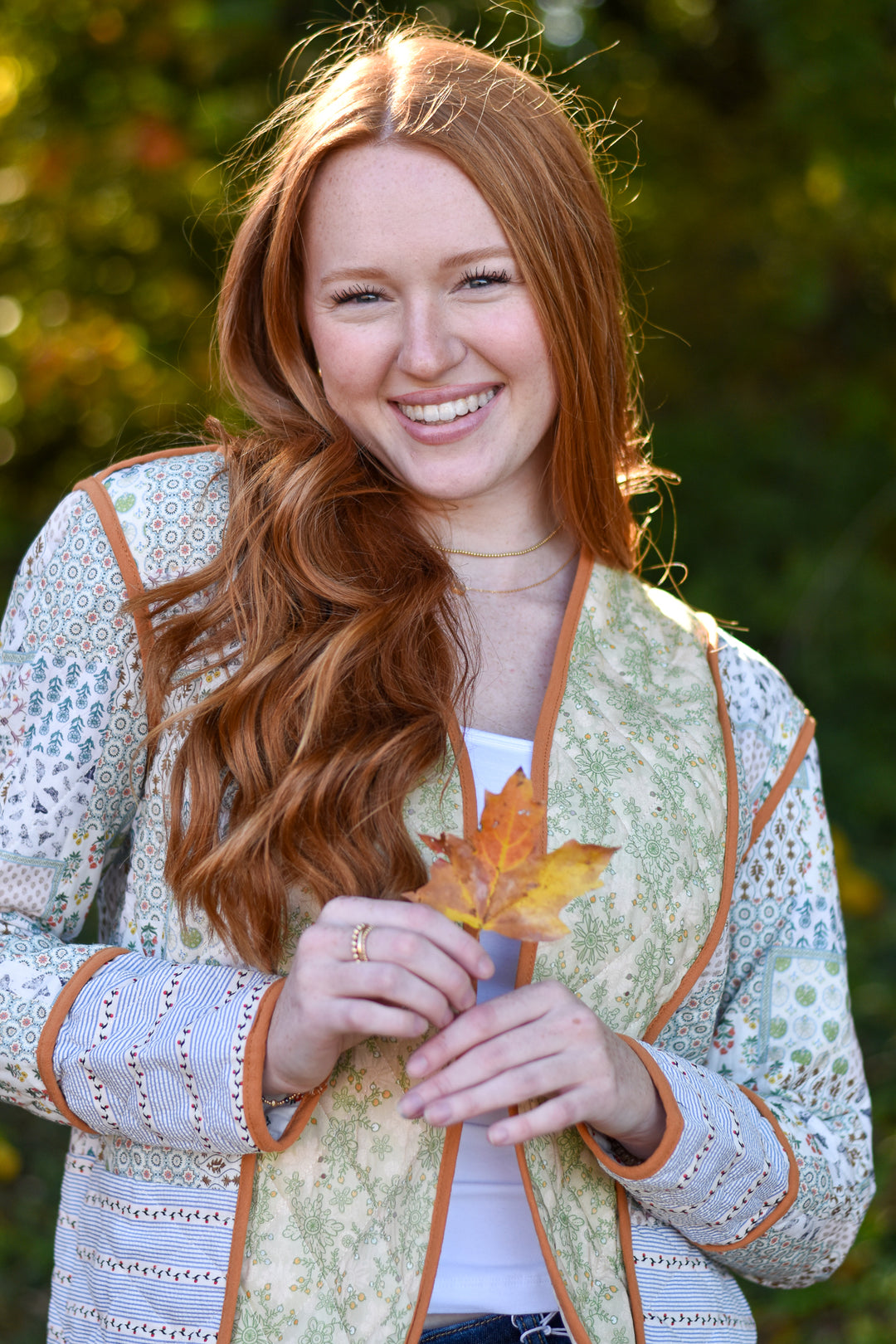 Bohemian Bloom Quilted Jacket