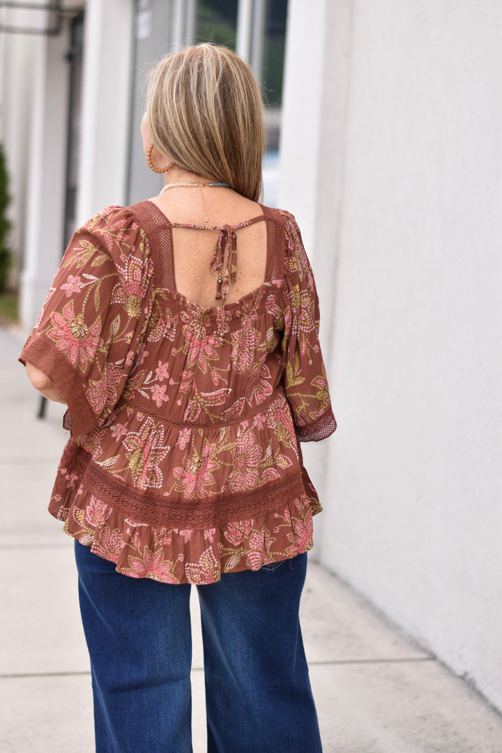 Lace Boho Blouse