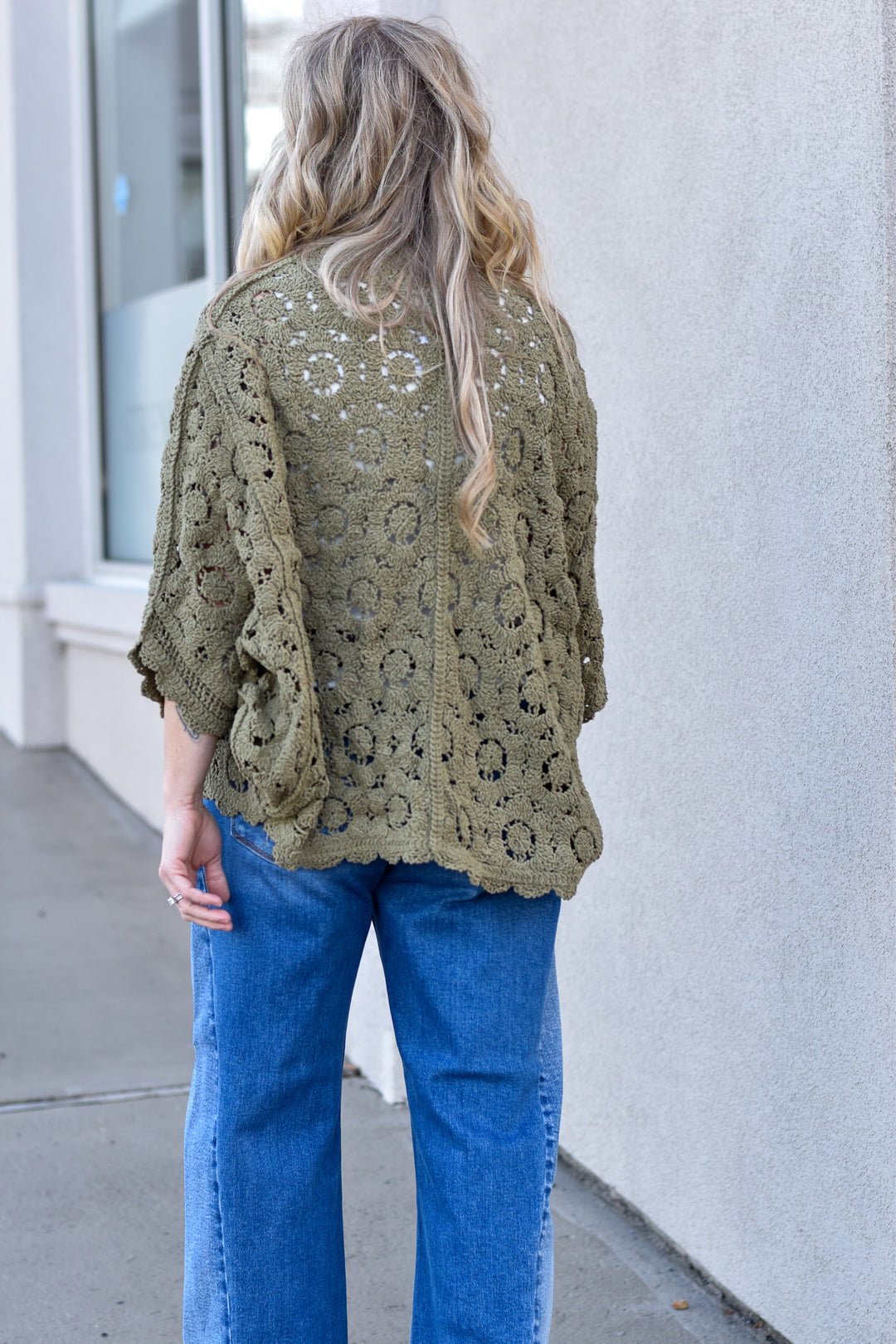 Blooming Crochet Cardigan