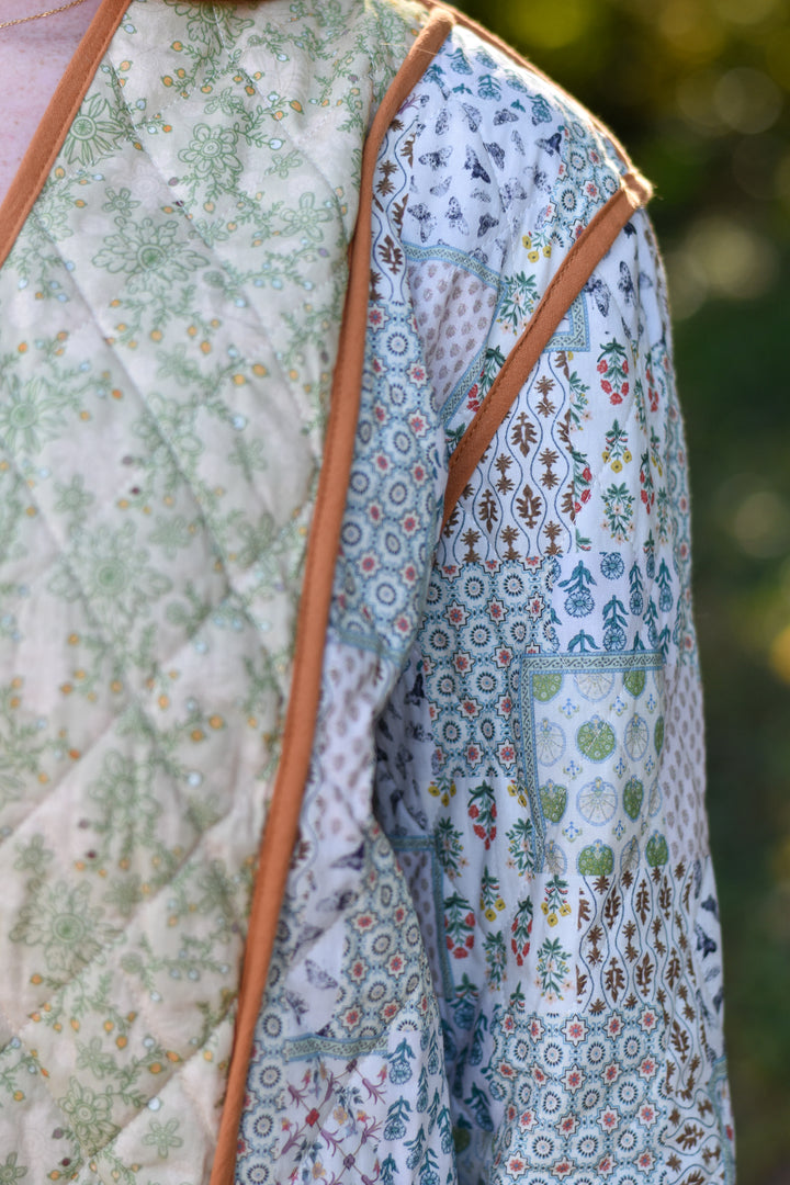 Bohemian Bloom Quilted Jacket