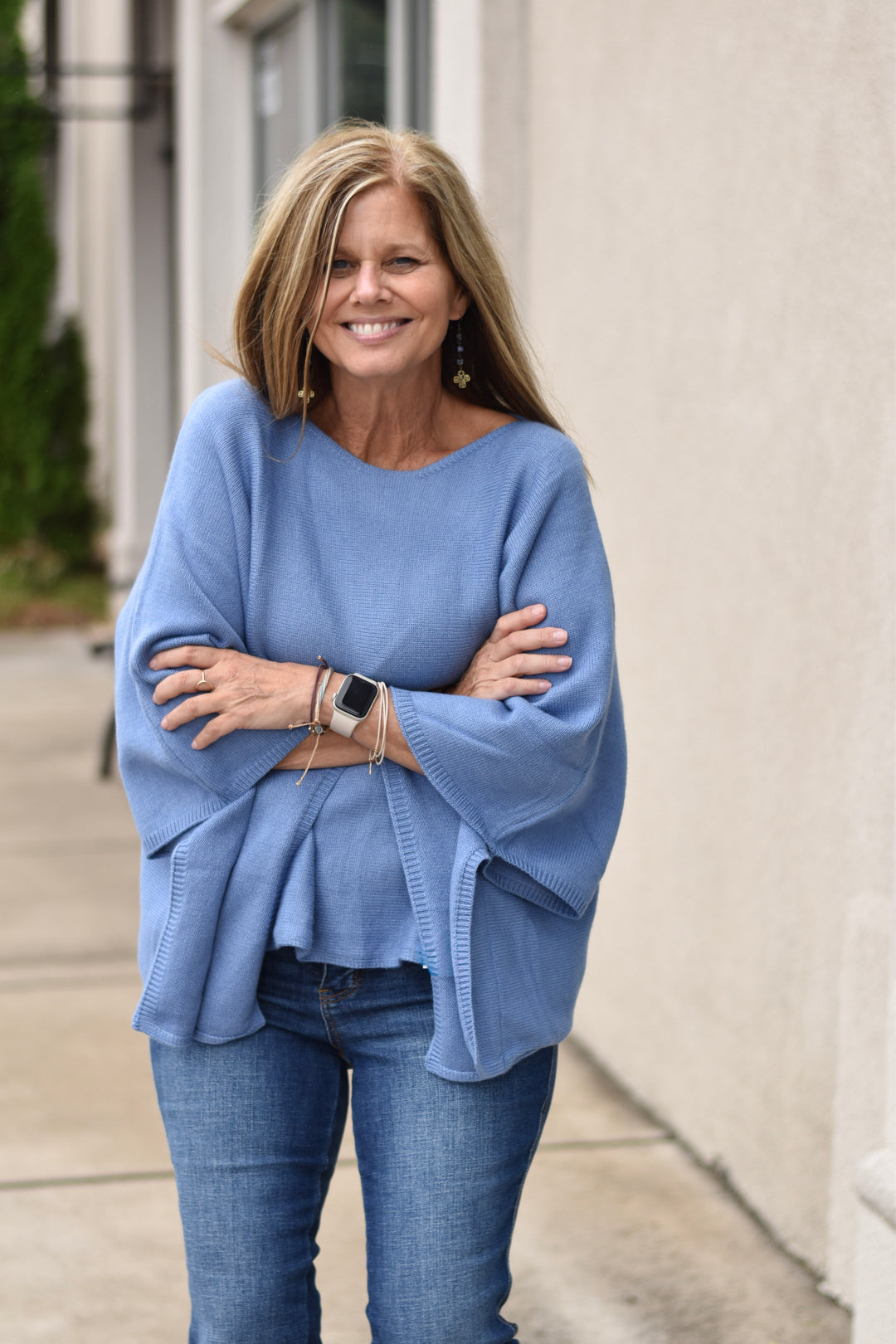 Bluebell Dream Sweater Poncho