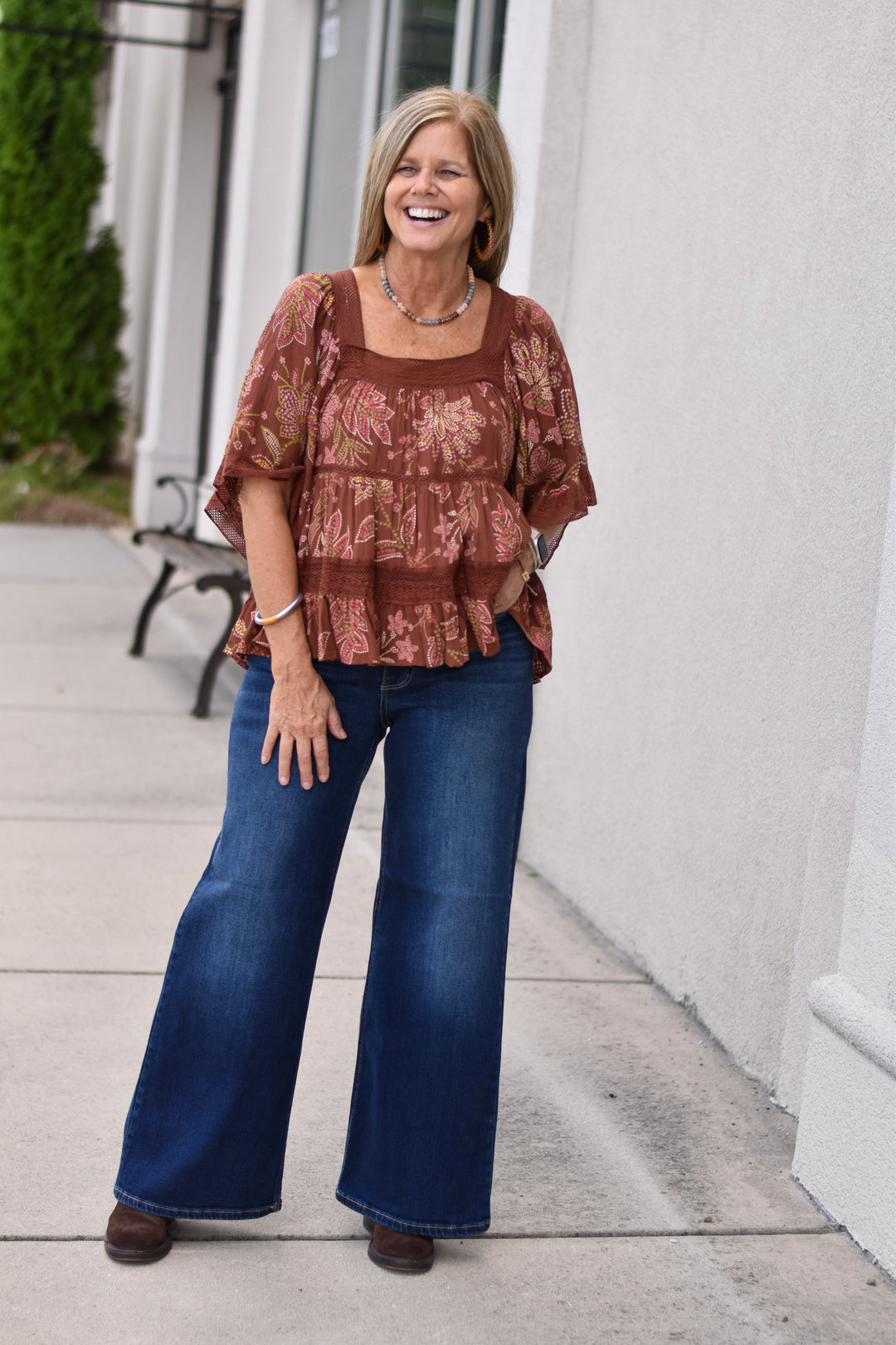 Lace Boho Blouse