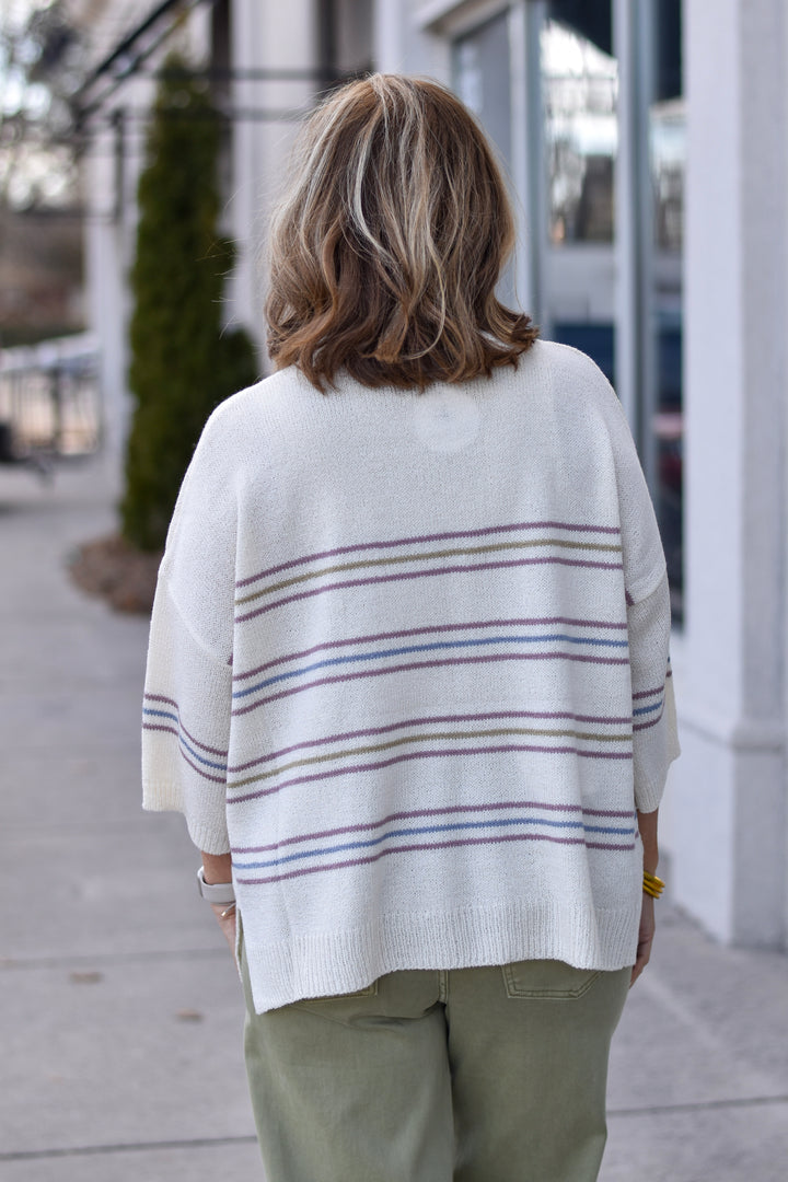 Easy Days Striped Sweater