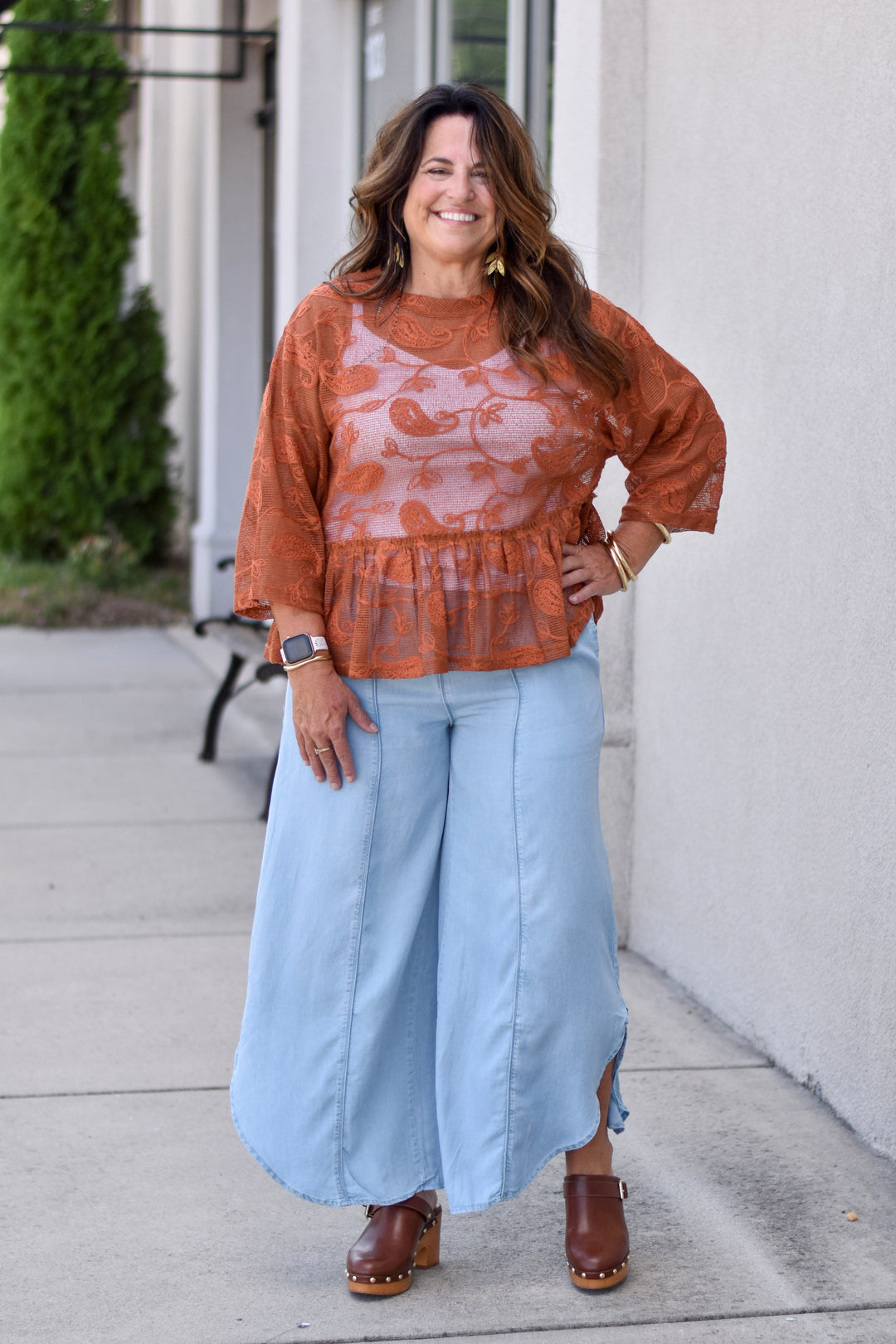 Tulip Edge Pull-On Jeans