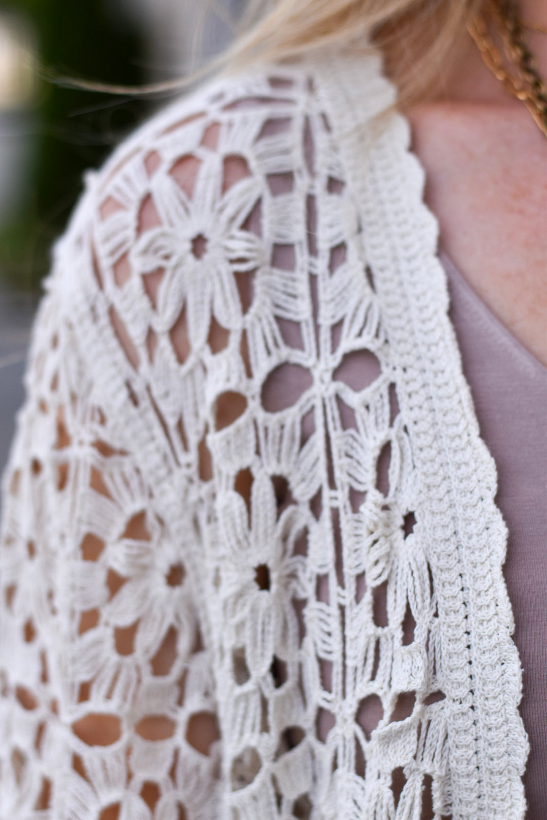 Desert Drift Crochet Cardigan