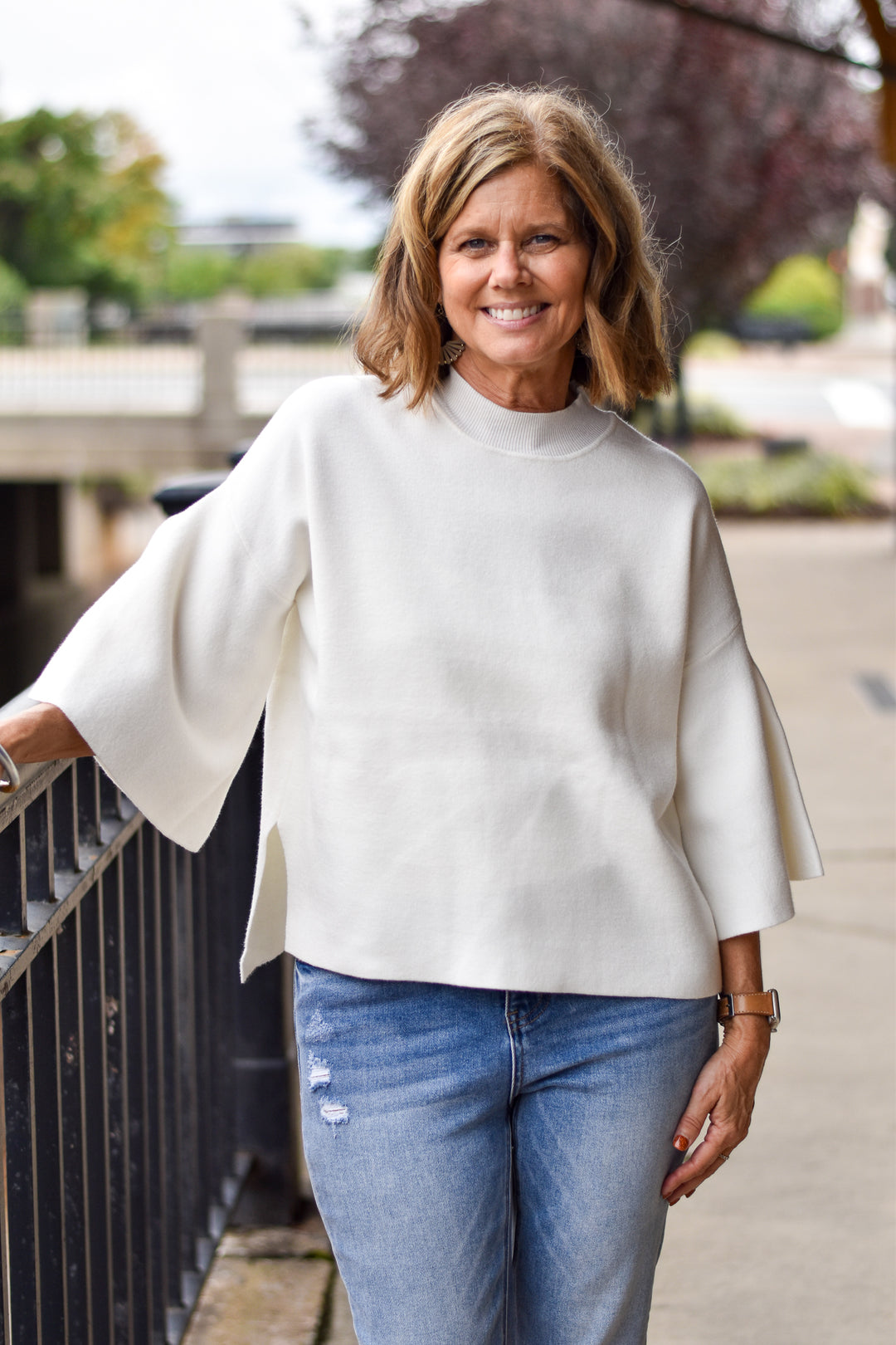 Lainey Bell Sleeve Sweater