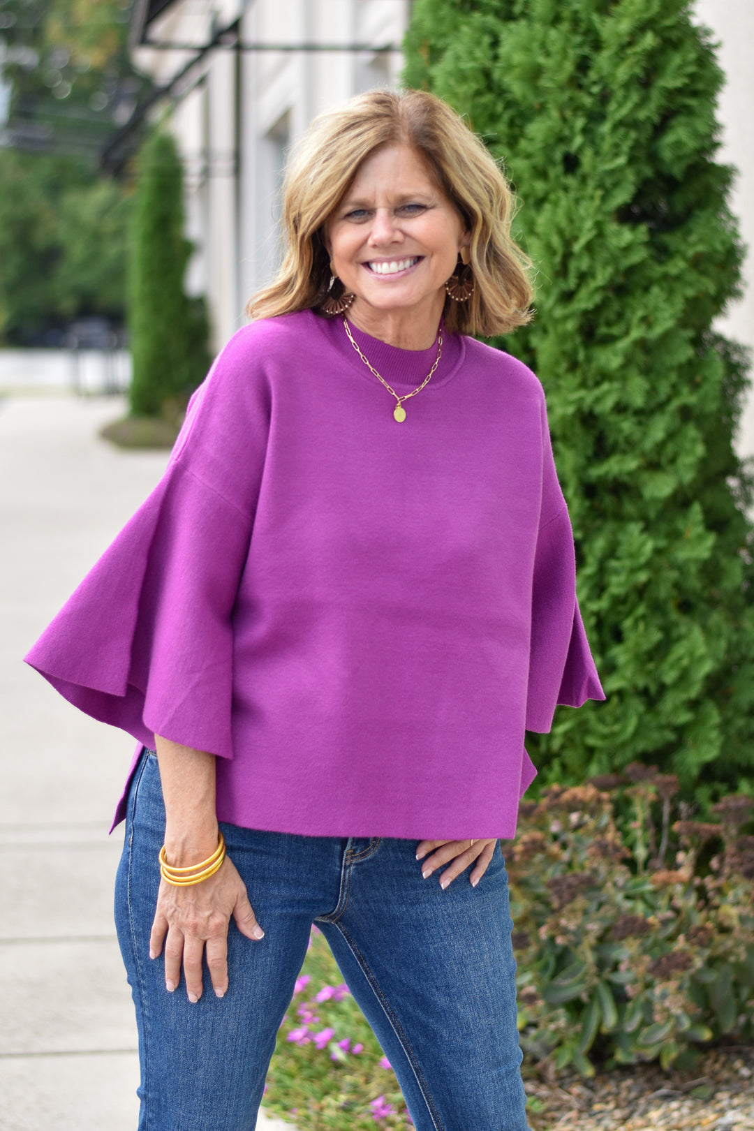 Lainey Bell Sleeve Sweater
