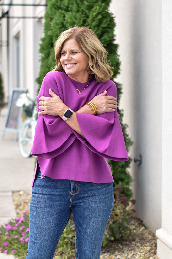 Lainey Bell Sleeve Sweater