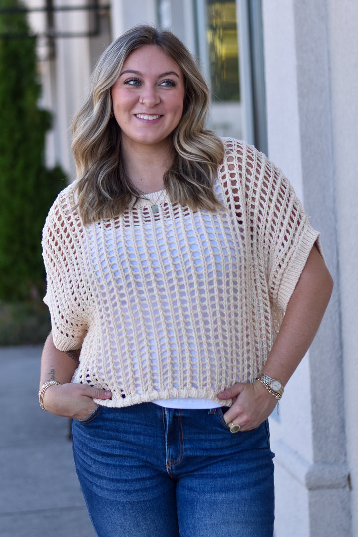 Harvest Air Crochet Top