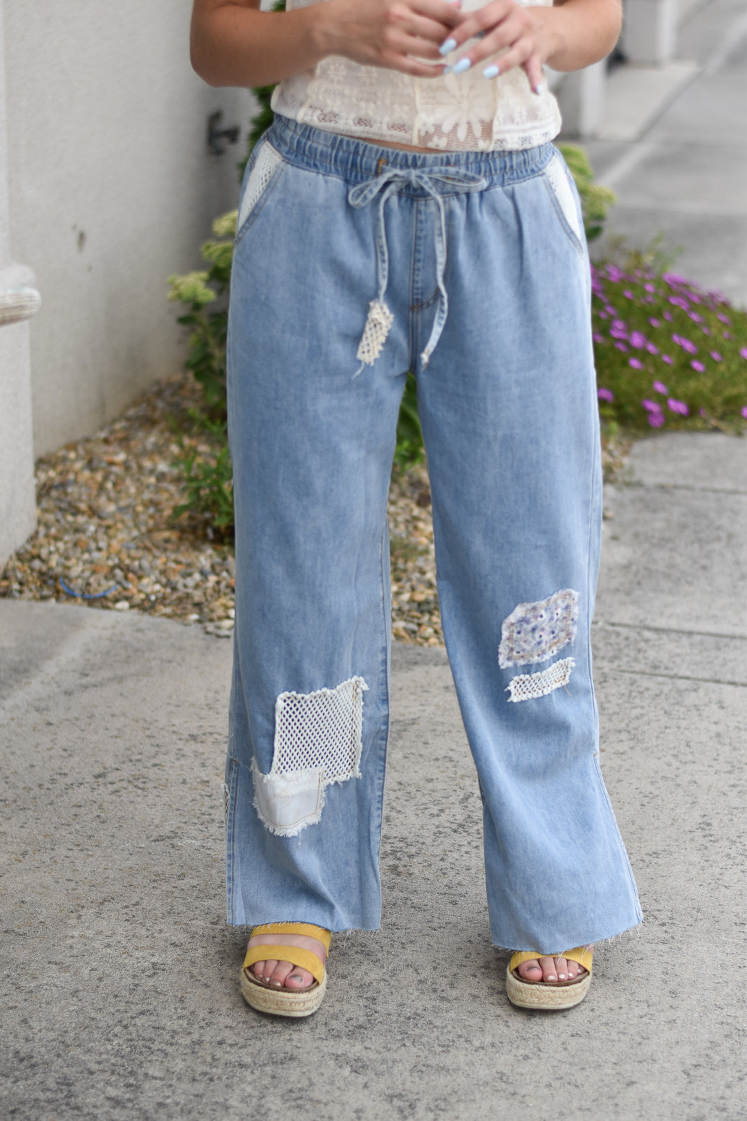 Polly Patchwork Jeans