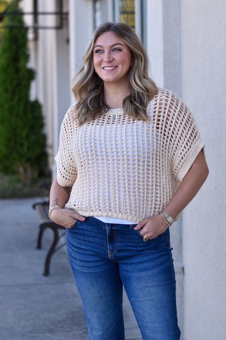 Harvest Air Crochet Top