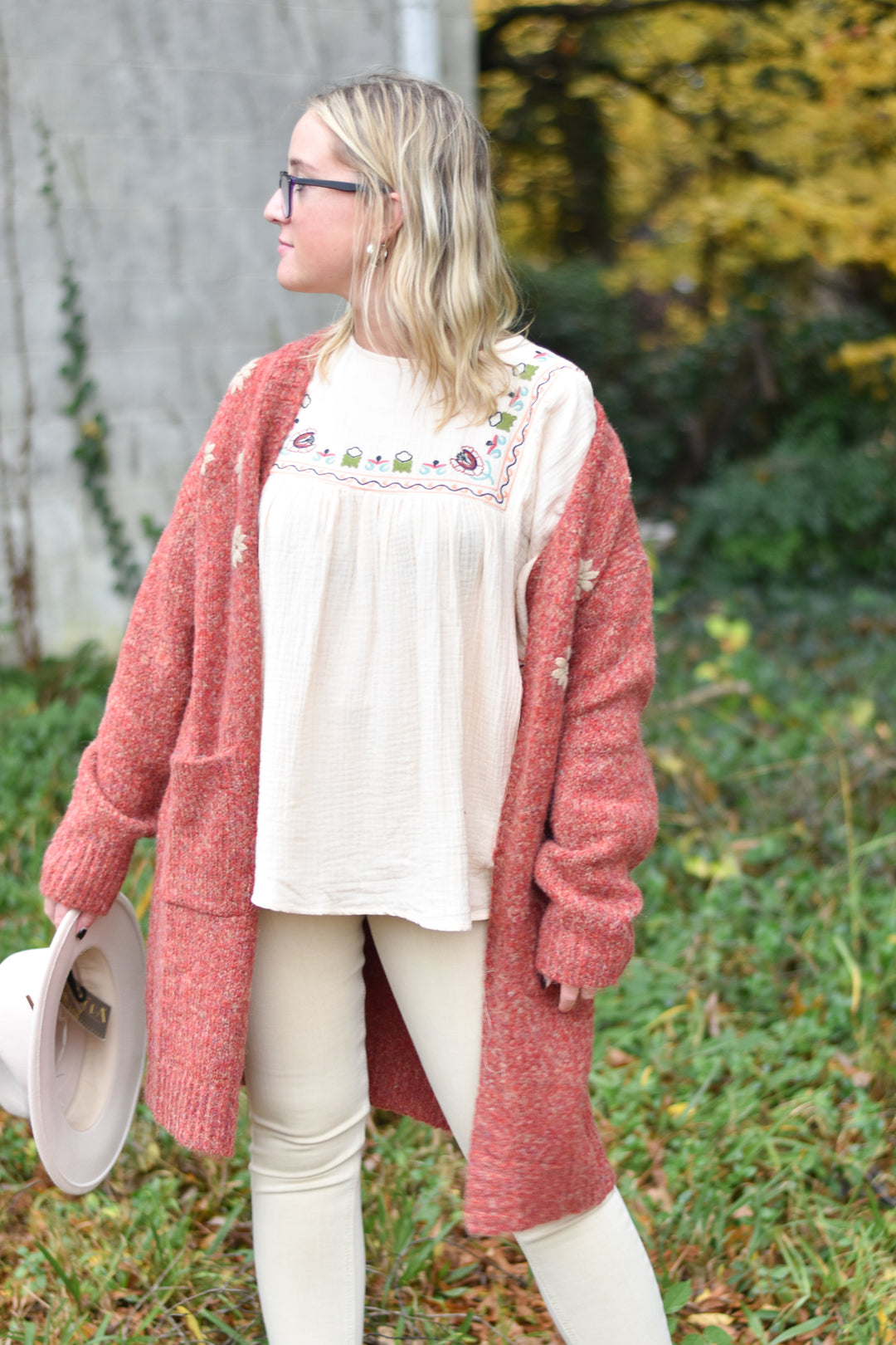 Petal Warmth Sweater