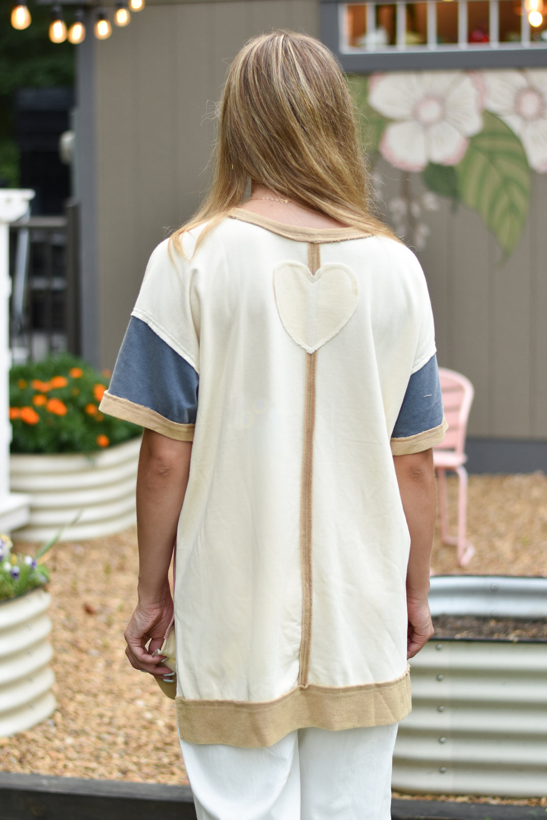 Sunny Colorblock Tunic Top