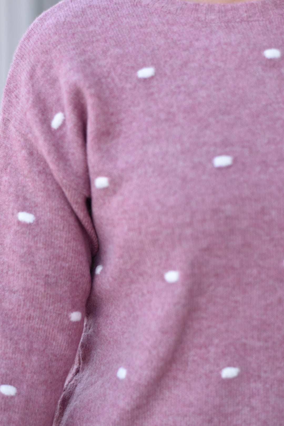 Cozy Dot Sweater