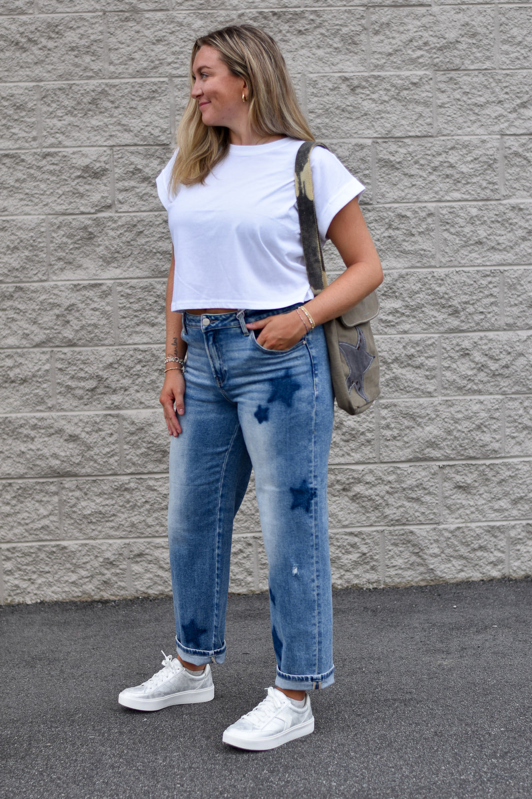 Risen Starlit Boyfriend Jeans
