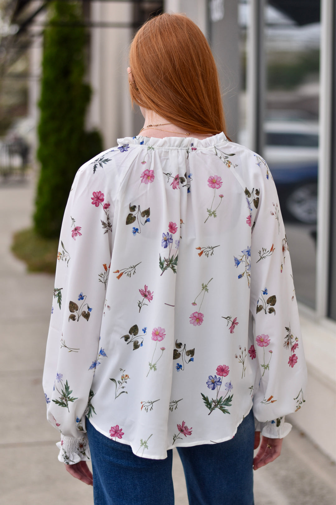 Soft Floral Blouse
