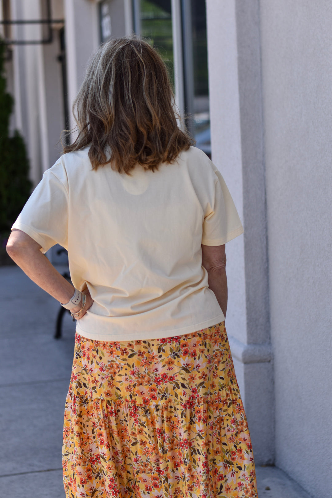 Sunny Papaya Graphic Tee