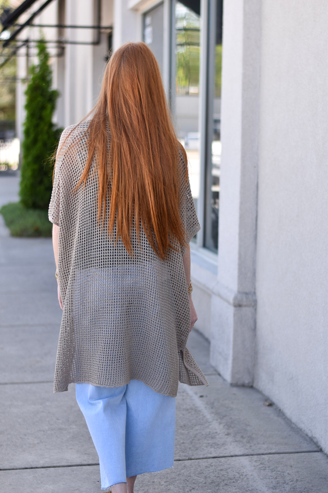 Crochet Dolman Sleeve Cardigan