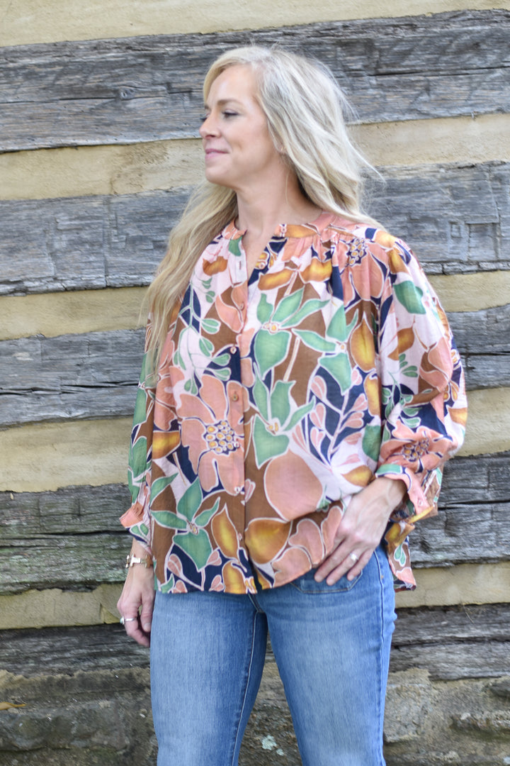 Fall Bouquet Top