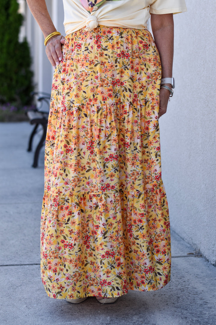Golden Hour Maxi Skirt