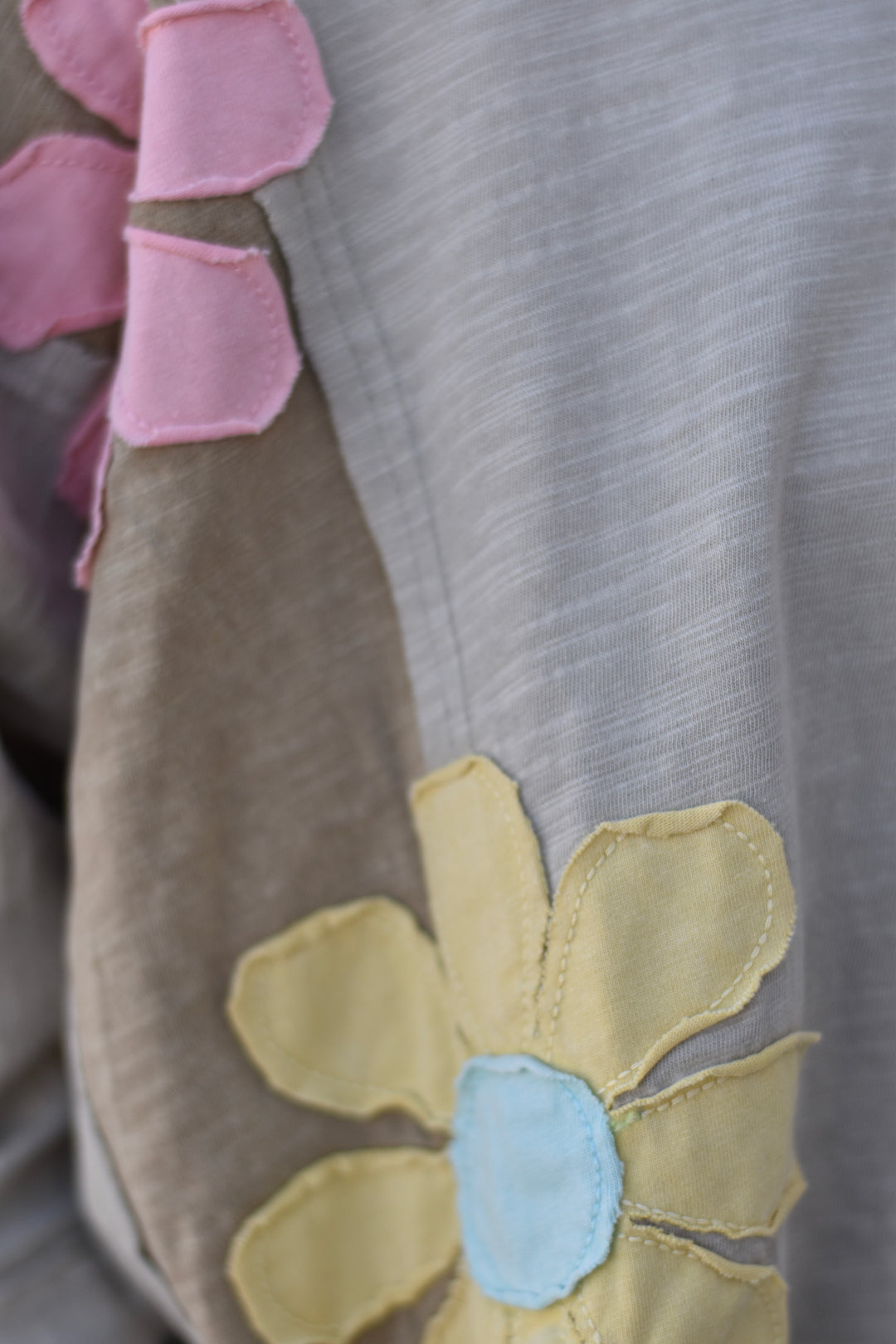 Daisy Patch Knit Top
