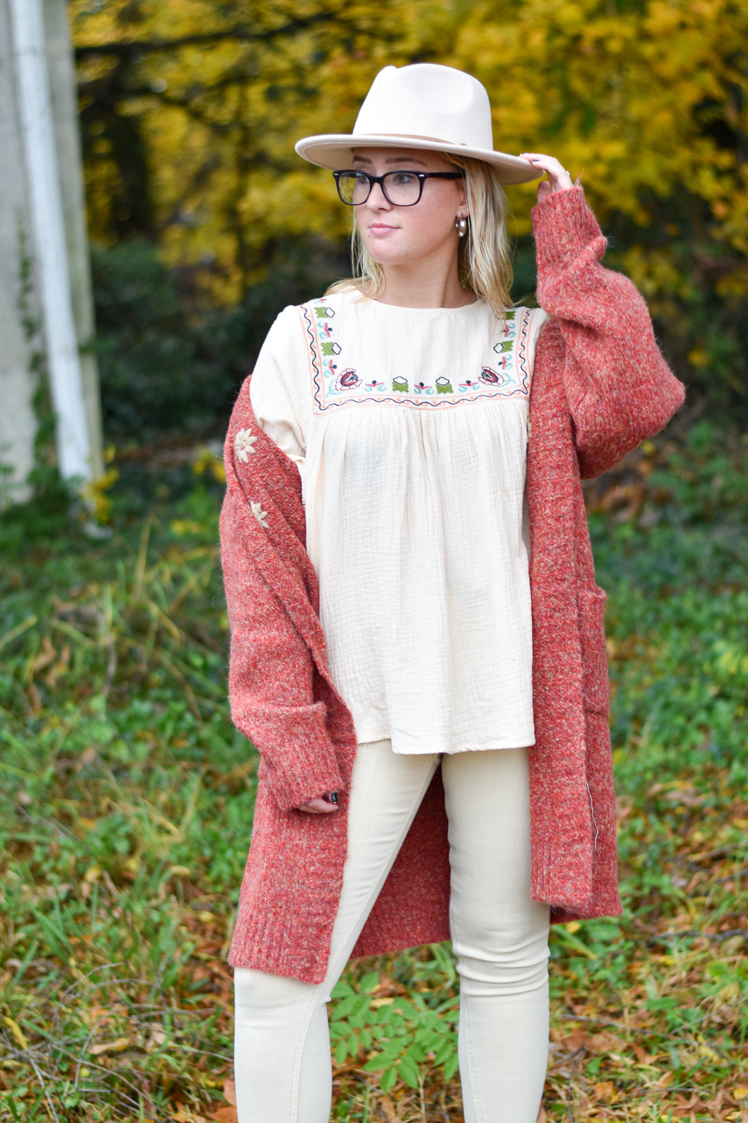 Petal Warmth Sweater