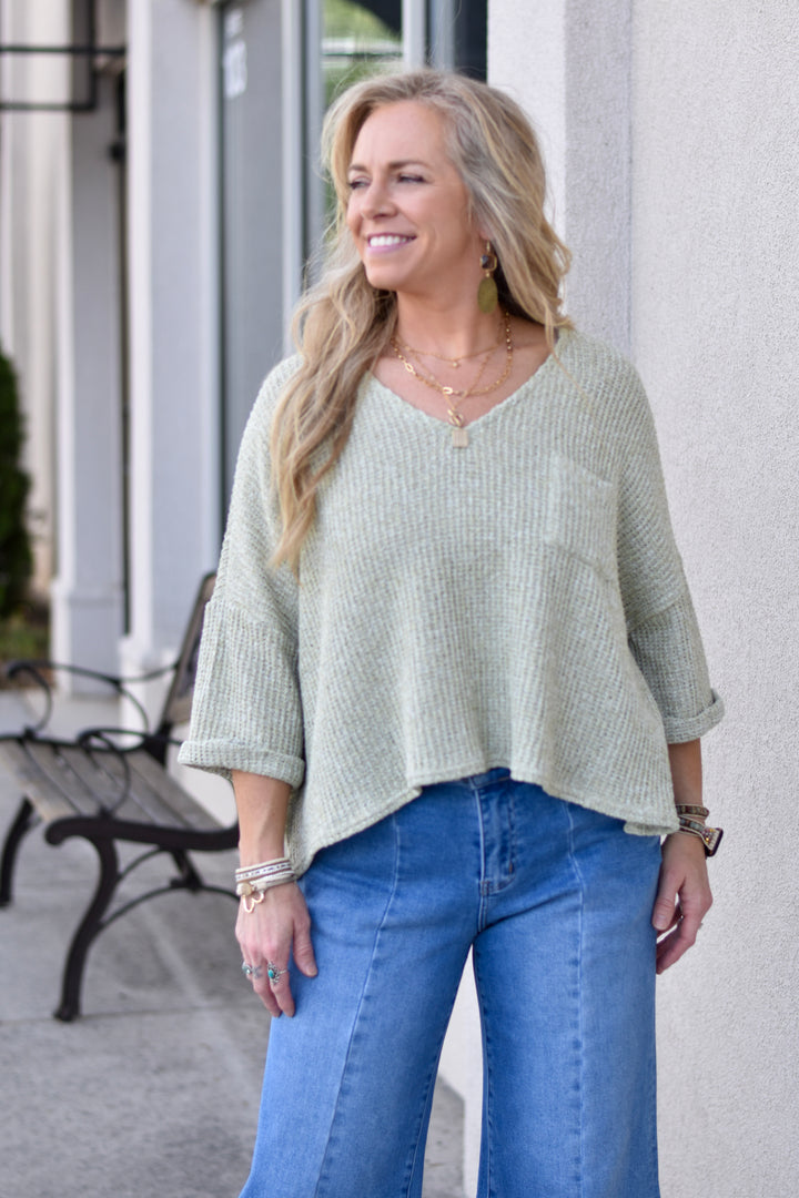 Sage Breeze Phoenix Top
