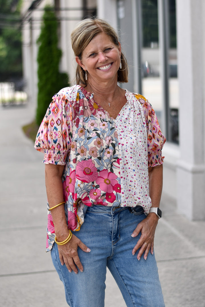 Peasant Petals Blouse
