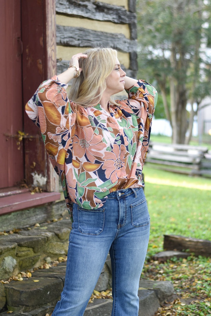 Fall Bouquet Top