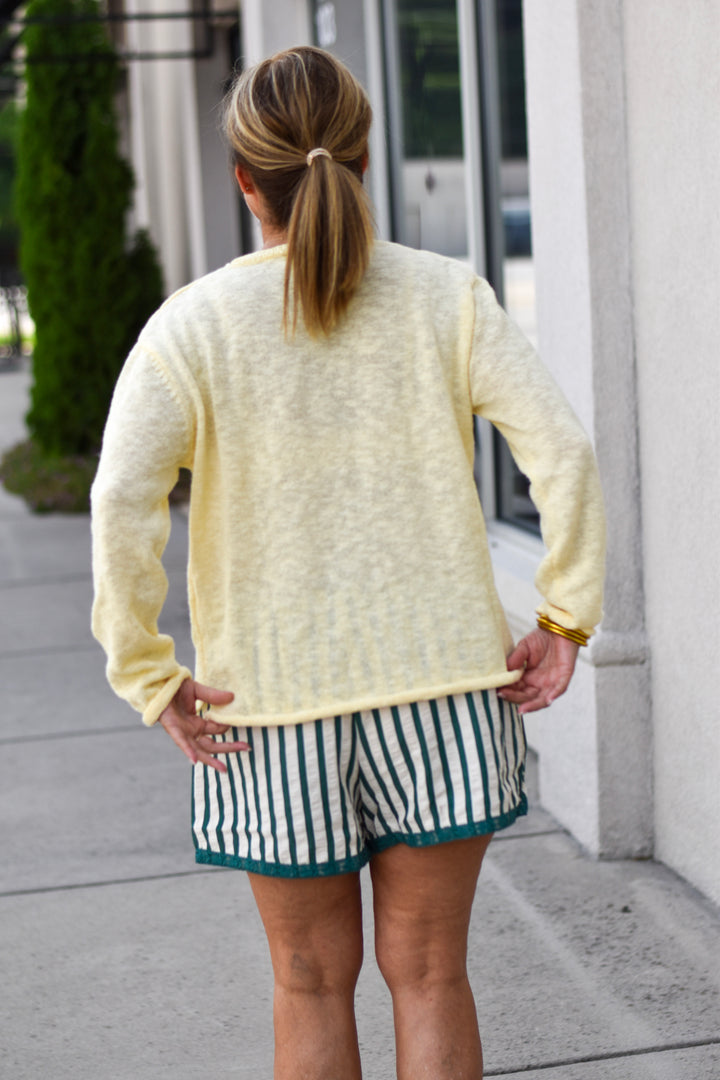 Umgee Easy Escape Stripe Shorts