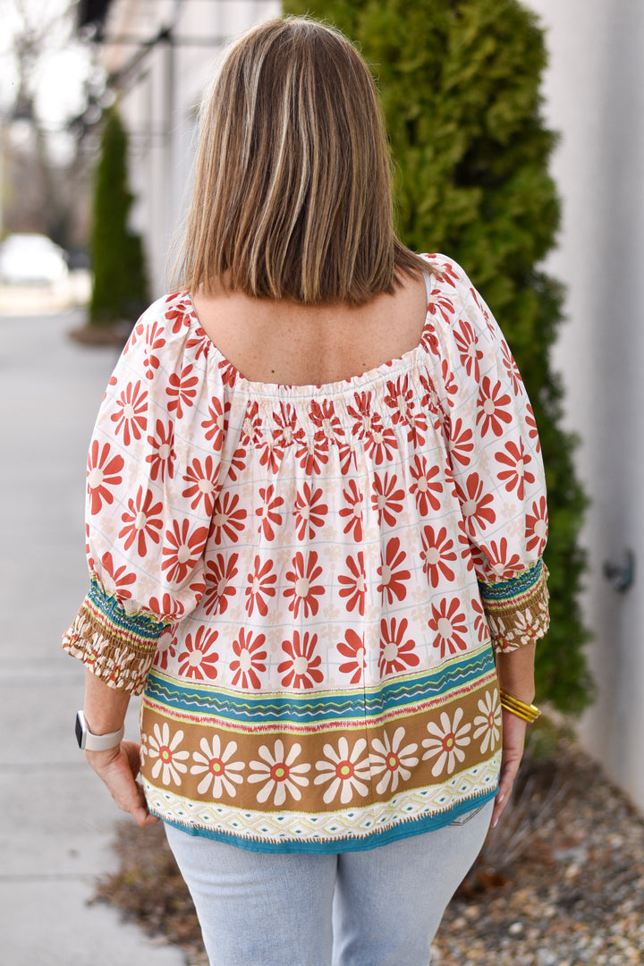Easel Wildflower Wander Top