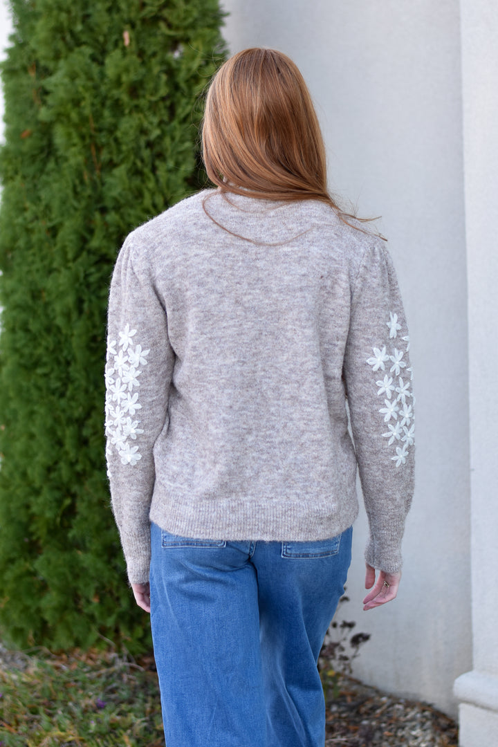 Petal Stitch Cozy Sweater