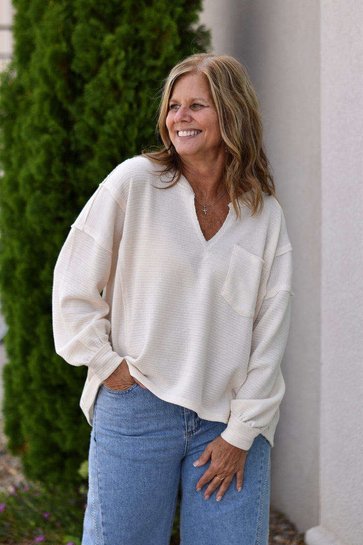 Carefree Days Knit Top