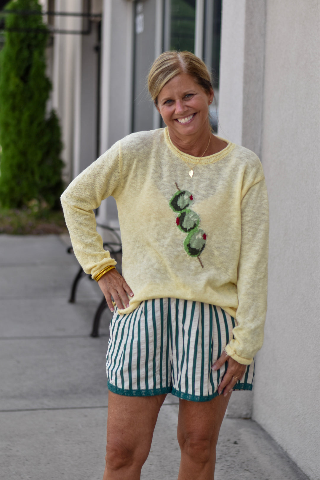Umgee Easy Escape Stripe Shorts