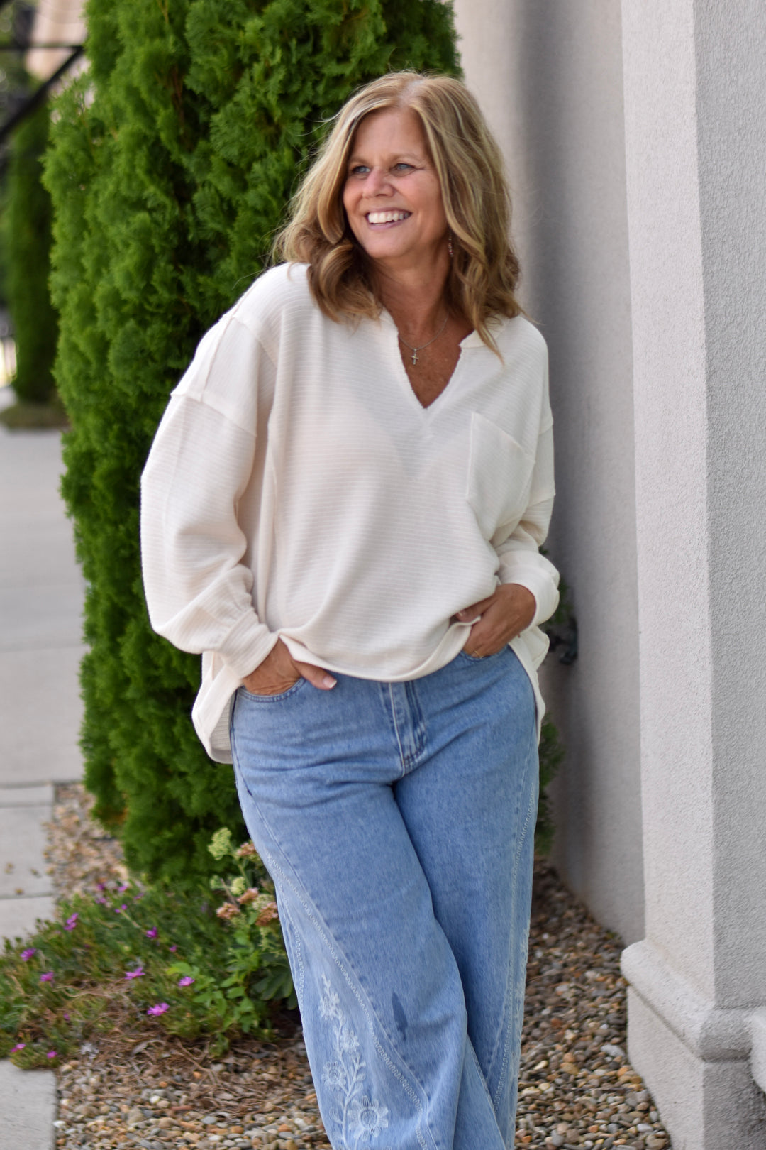 Carefree Days Knit Top