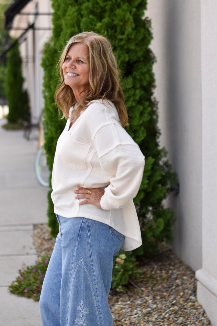 Carefree Days Knit Top