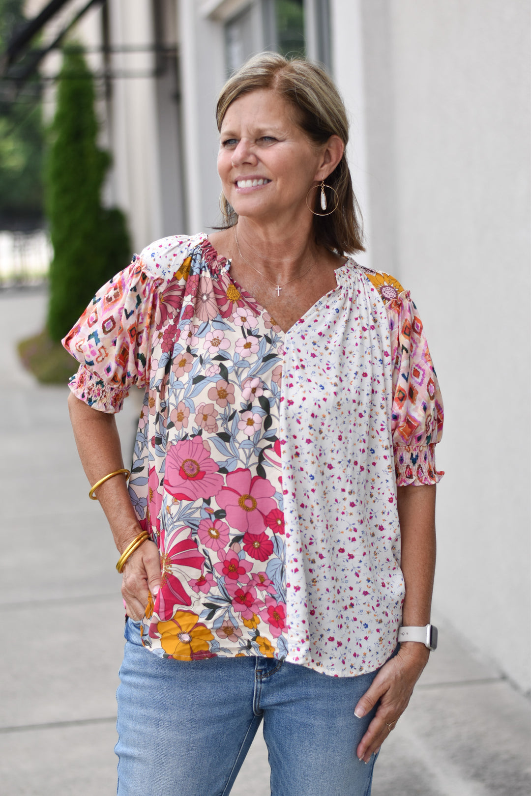 Peasant Petals Blouse