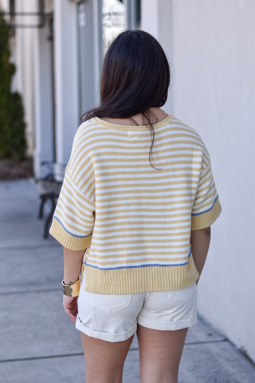 Sunbeam Stripe Contrast Sweater
