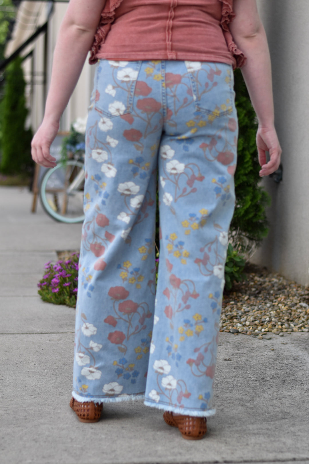 Easel's Poppy Stretch Denim Pants