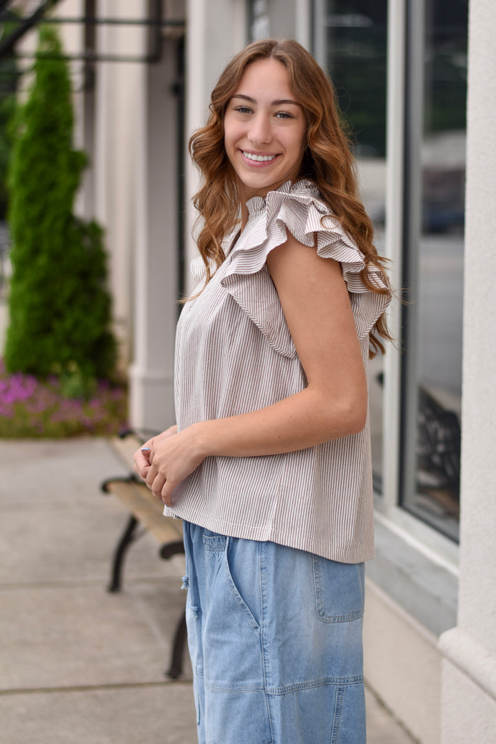 Milla Stripe Top