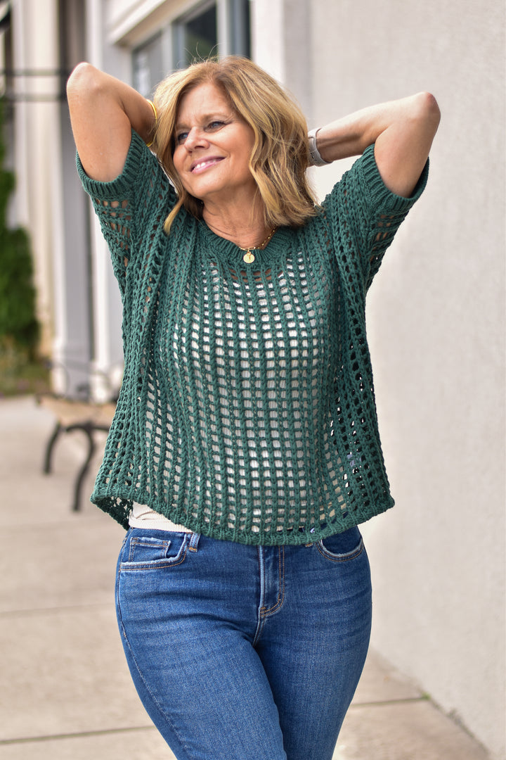 Amber Drift Sweater