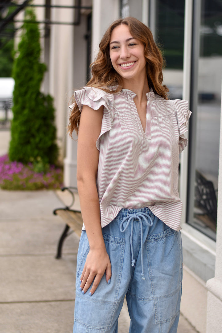 Milla Stripe Top
