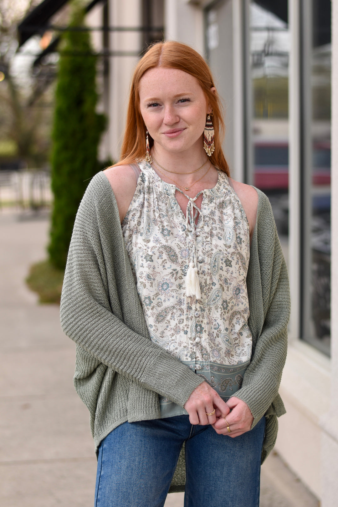 Boho Drift Paisley Tank