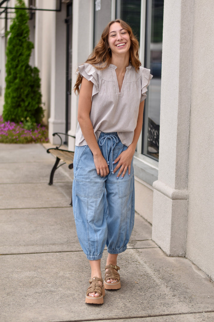 Milla Stripe Top