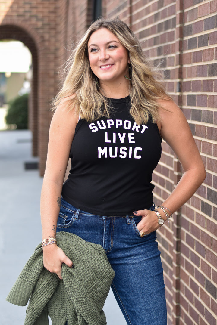 Support Live Music Tank Top