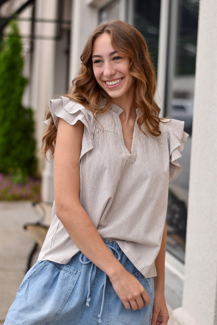 Milla Stripe Top