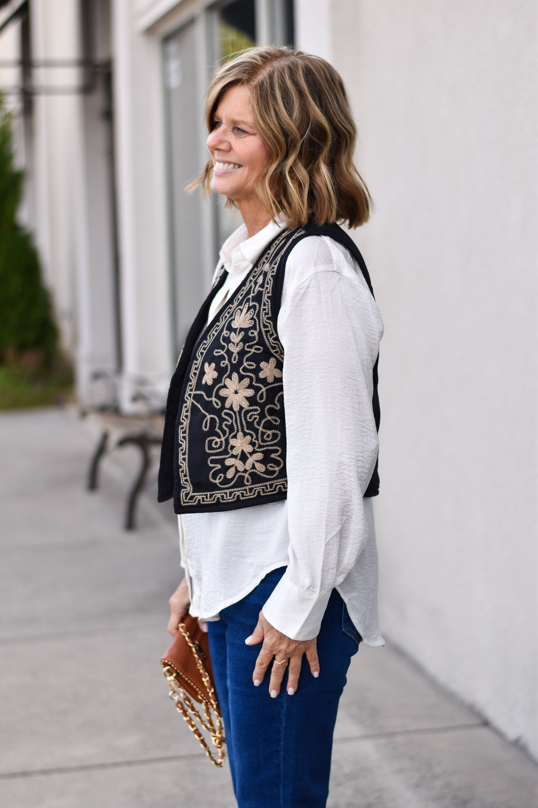 Forevermore Embroidered Vest