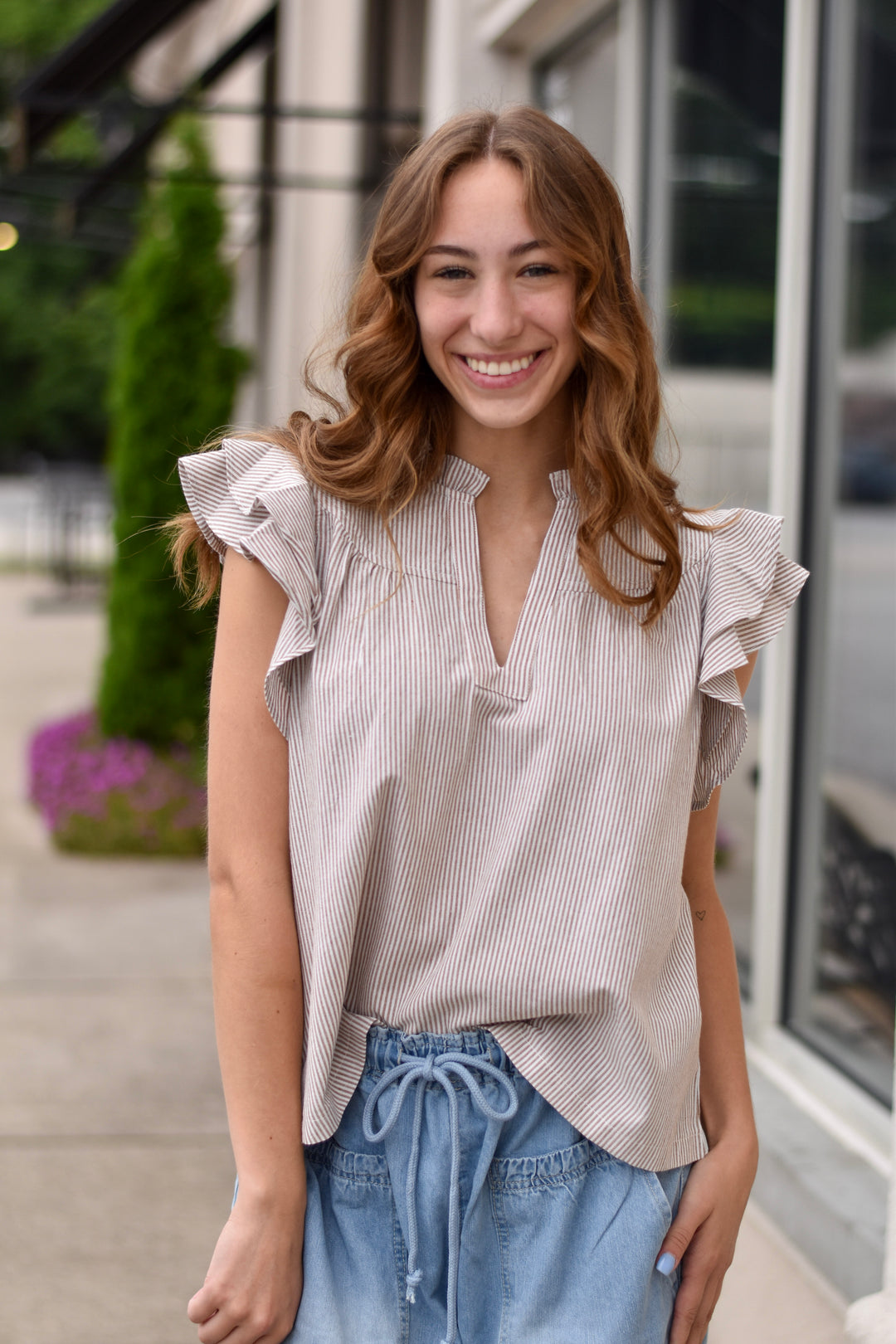 Milla Stripe Top