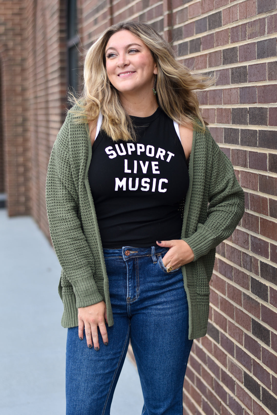 Cozy Waffle Knit Cardigan