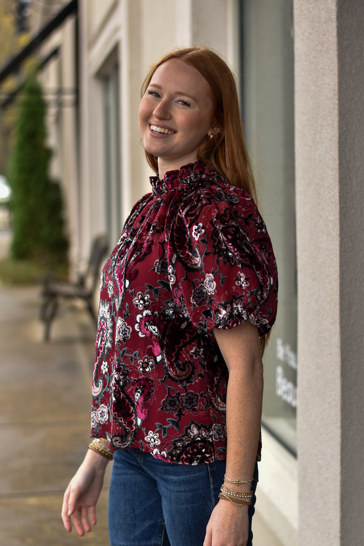 THML Velvet Dream Top